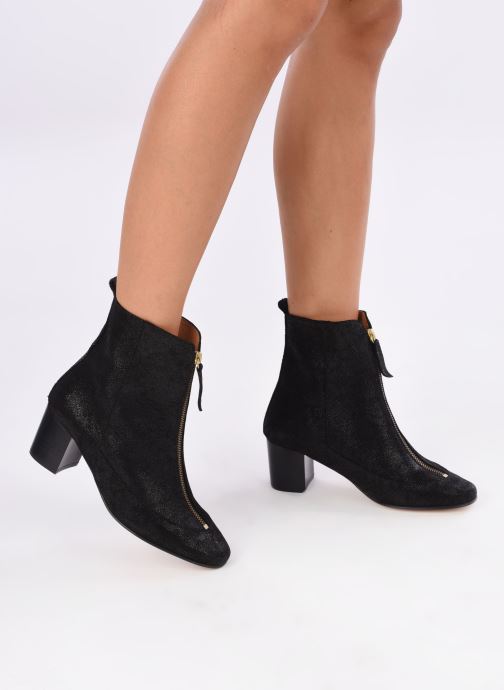 Zapatos mujer negro dorado 36 37 38 39 40 41