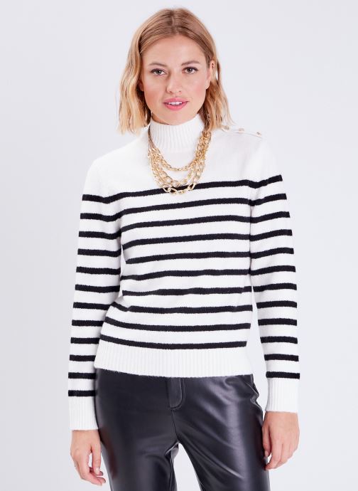 Women's sweater with stripes