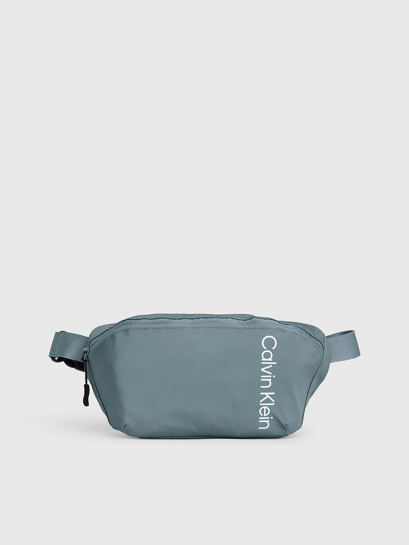 Calvin Klein women's sports belt bag ceramic blue