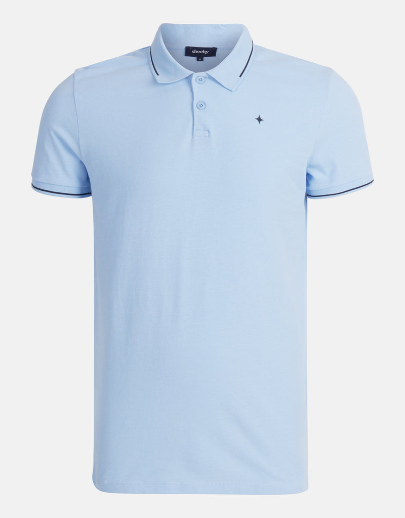 Polo de hombre verde azul claro beige negro violeta azul oscuro sml xl xxl