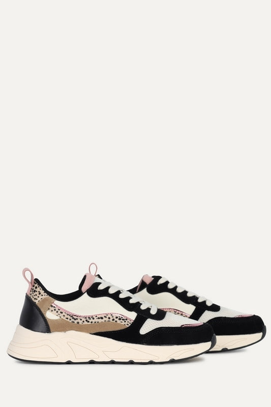 Dames sneakers zwart print 36 37 38 39 40 41 42