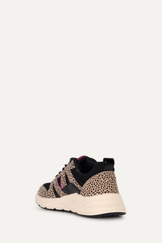 Dames sneakers zwart print 36 37 38 39 40 41 42