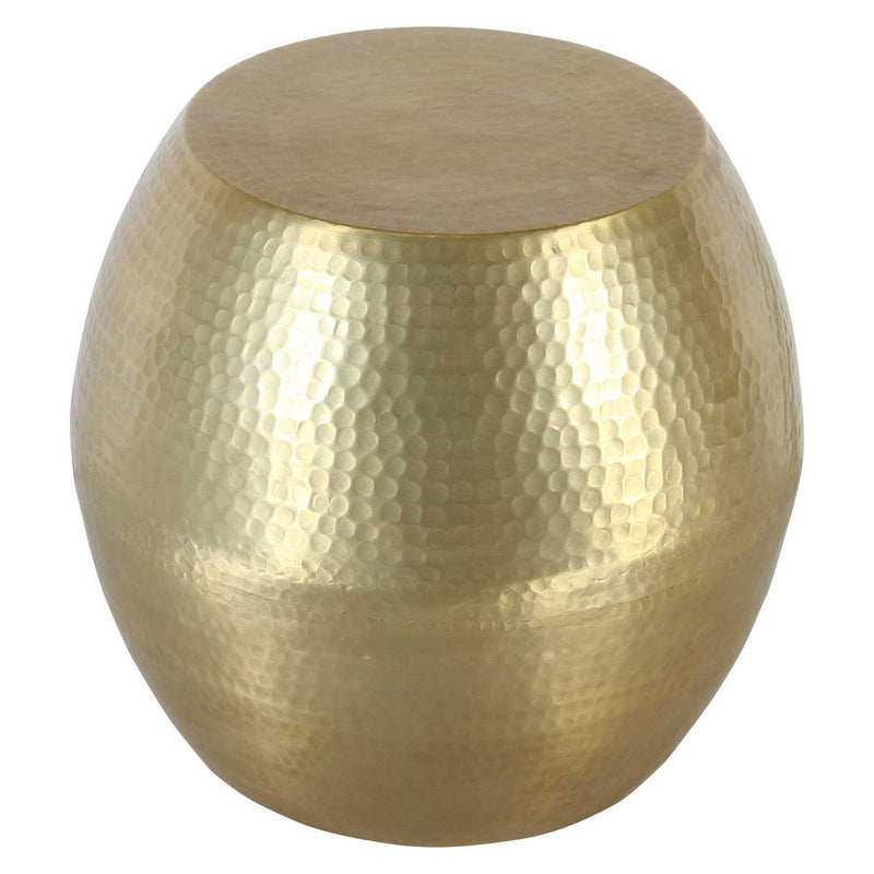 Oosterse bijzettafel Mohan goud hoogte 41 cm