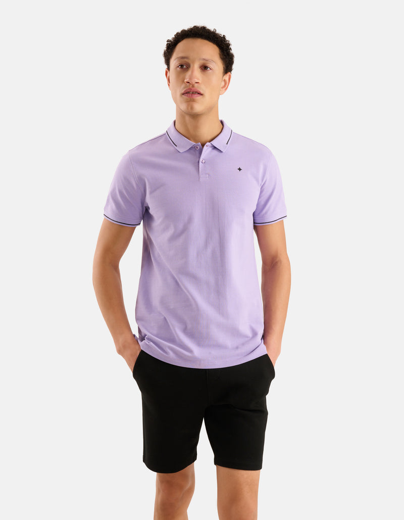 Polo de hombre verde azul claro beige negro violeta azul oscuro sml xl xxl