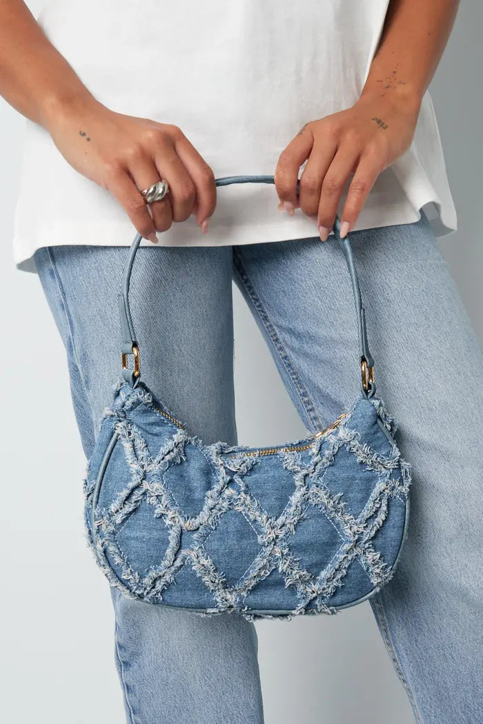 Denim Chic bag - light blue