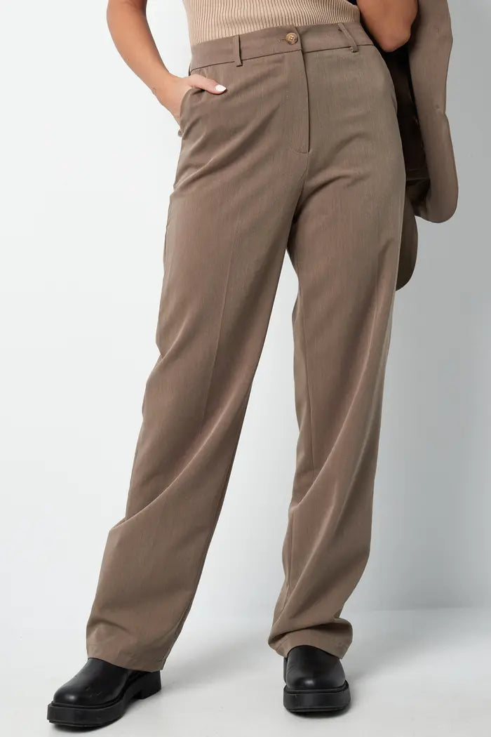 Show your Smile trousers - camel S M L