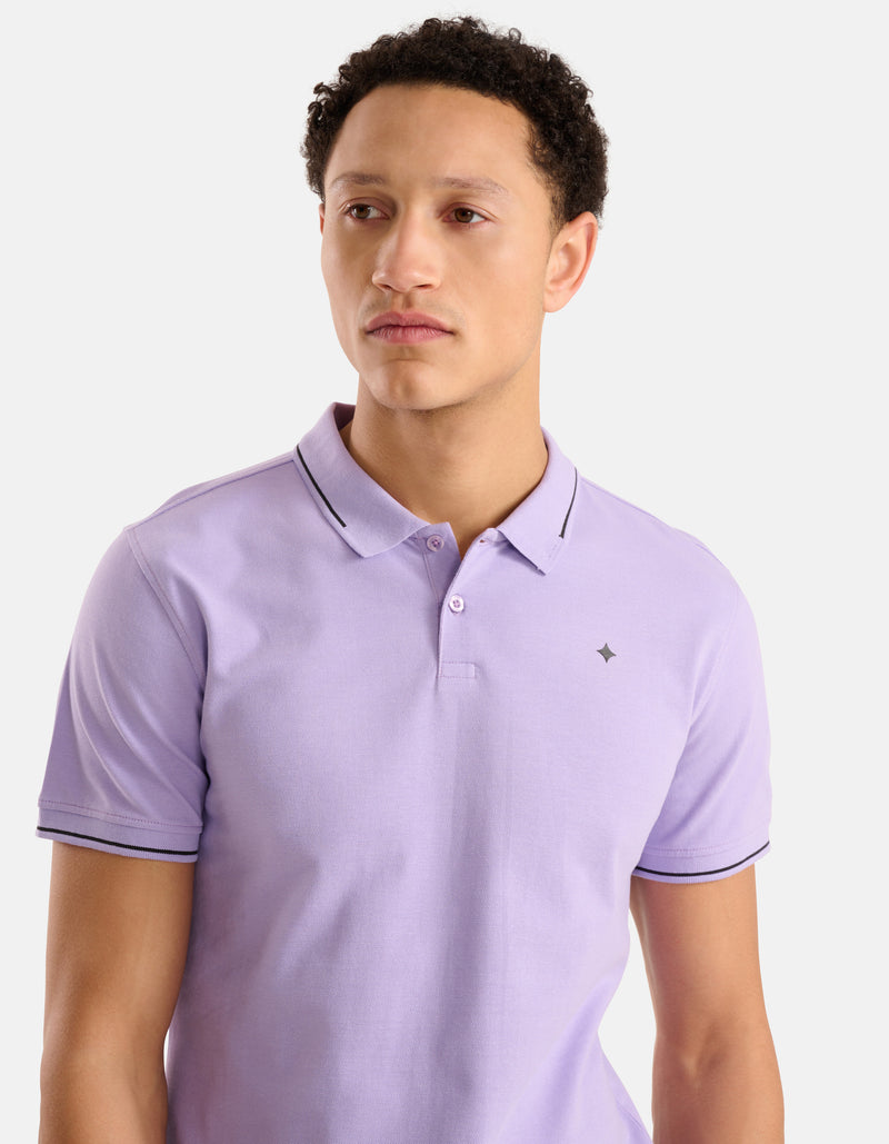 Polo de hombre verde azul claro beige negro violeta azul oscuro sml xl xxl