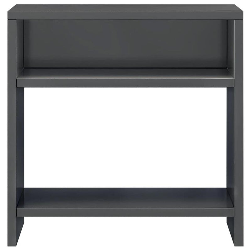 Mesita de noche mueble de dormitorio moderno gris oscuro hormigón gris Ancho 40 cm Fondo 30 cm Alto 40 cm