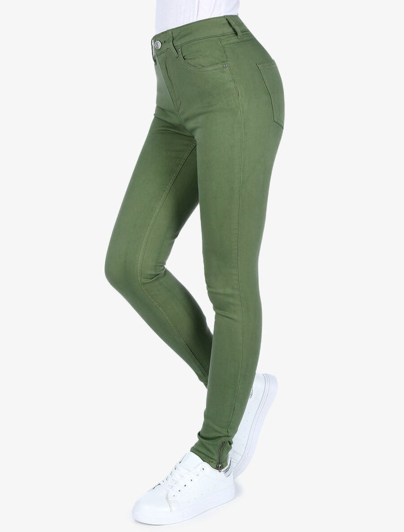 Pantalón mujer verde xs sml xl xxl