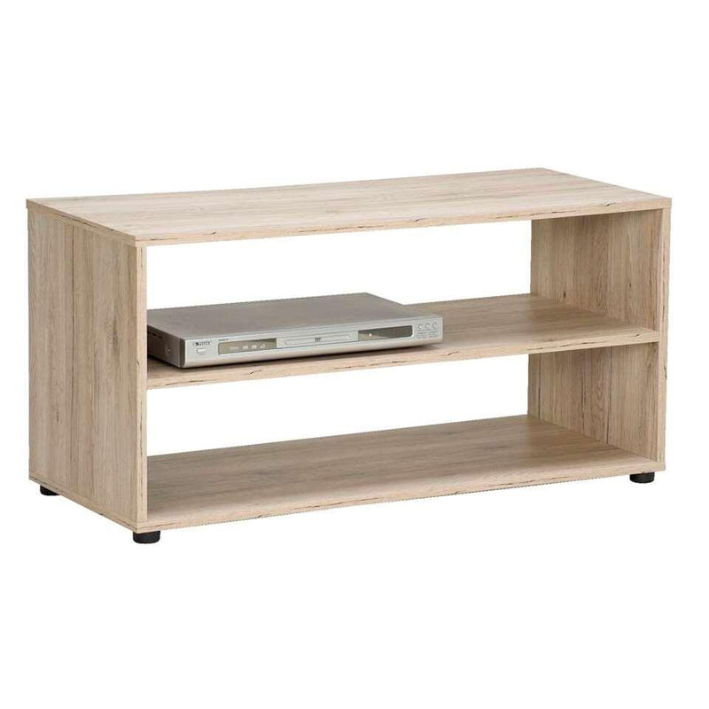 TV meubel modern licht bruin Breedte 90 cm Diepte 39 cm Hoogte 45 cm