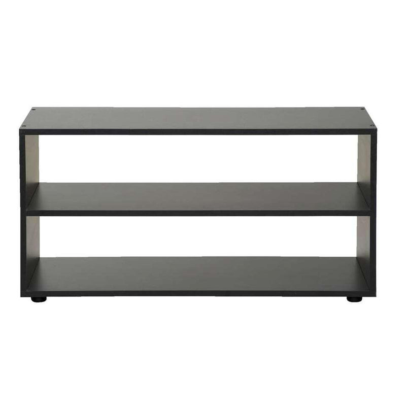 Mueble TV moderno negro Ancho 90 cm Fondo 39 cm Alto 45 cm 