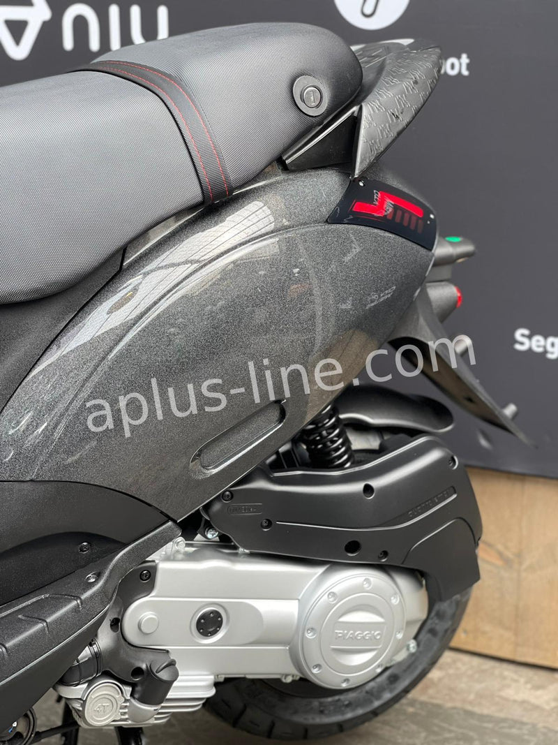 Conjunto de carrocería Piaggio Zip 5 piezas psicodélico negro