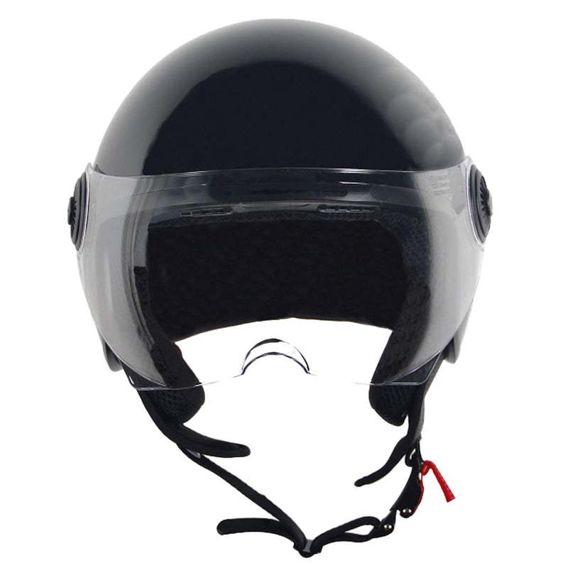 Scooterhelm grijs zwart zwartglans wit xs s m l xl xxl