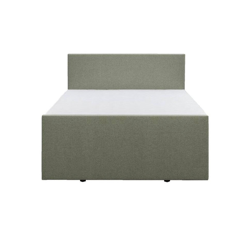 Boxspring tweepersoonsbed met opbergruimte groen 180x200