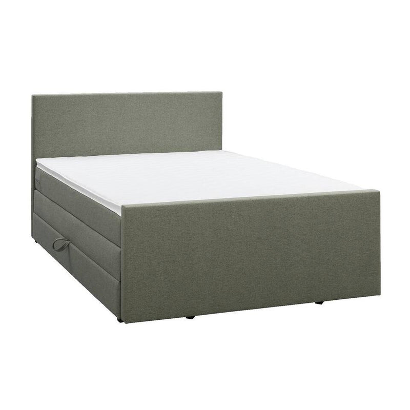 Boxspring 2 persoonsbed 160x200 cm groen