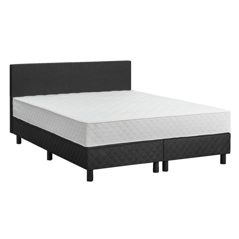 Boxspring tweepersoonsbed zwart 140x200 cm