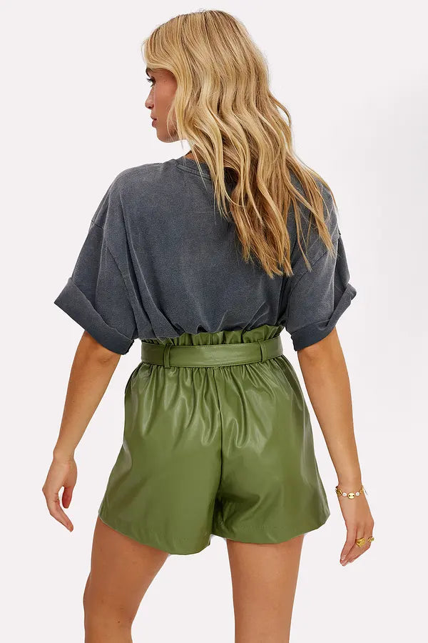 Pantalón corto de mujer verde xs sml