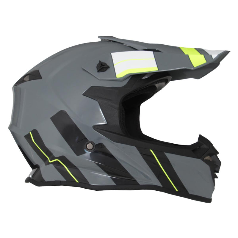 Casco motocross negro rojo azul verde sml xl xxl