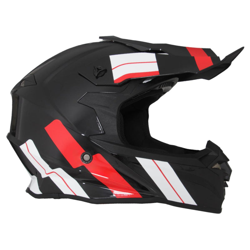 Casco motocross negro rojo azul verde sml xl xxl