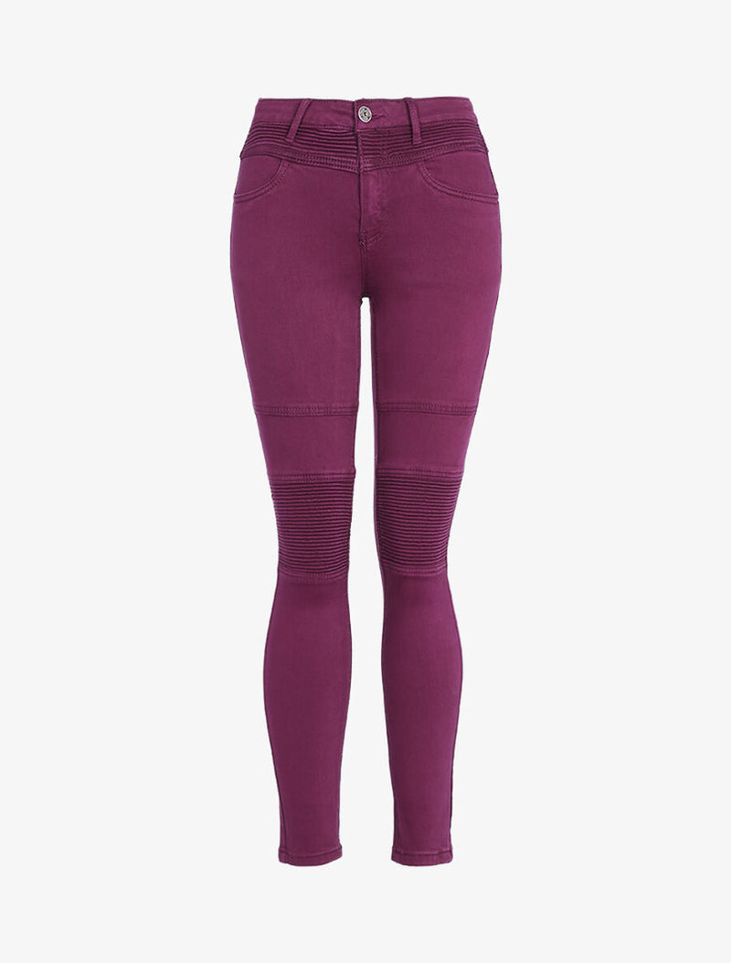 Vaqueros de mujer jeans violeta xs sml xl