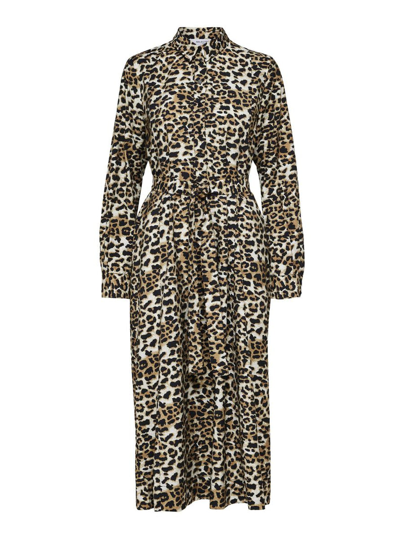 Vestido de mujer con estampado de leopardo xs sml xl