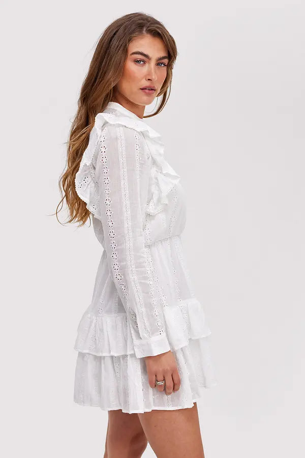 Vestido mujer blanco xs sml xl