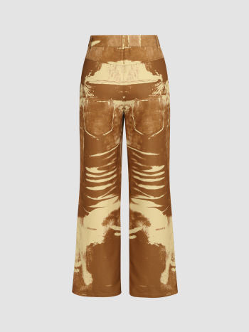 Dames broek goud xs s m l