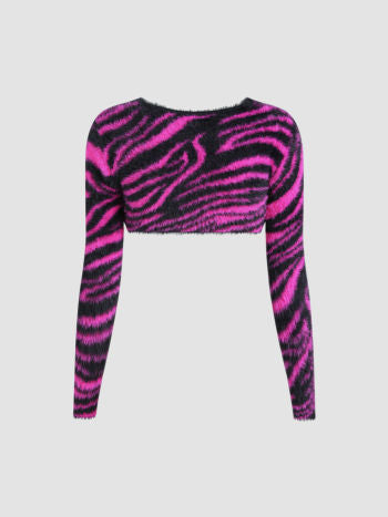 Dames shirt top roze zwart xs s m l