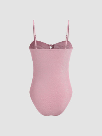 Dames bodysuit roze xxs xs s m l xl xxl