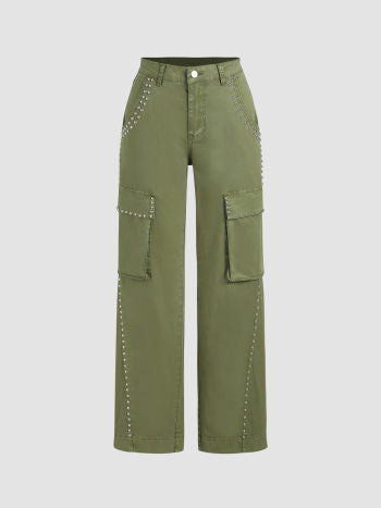 Dames broek groen xs s m l xl