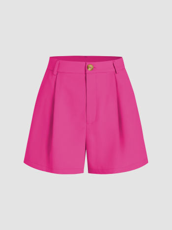 Dames korte broek wit roze s m l xl