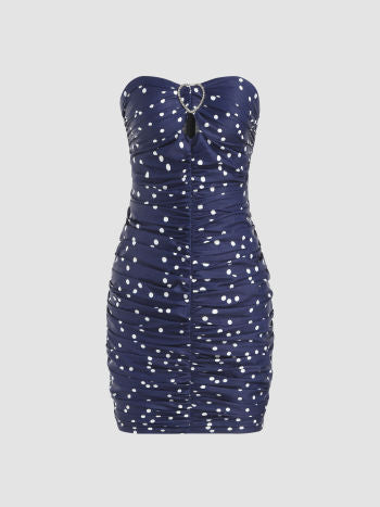 Vestido de mujer azul oscuro xxs xs sml xl