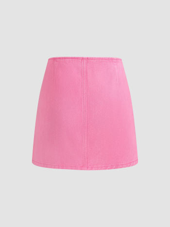 Dames rok roze xxs xs s m l xl