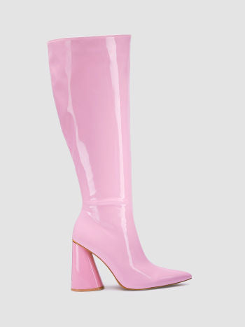 Botas mujer piel rosa 36 37 38 39 40 41