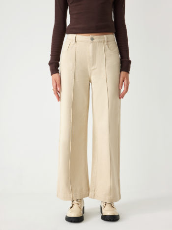 Pantalón mujer beige sml xl