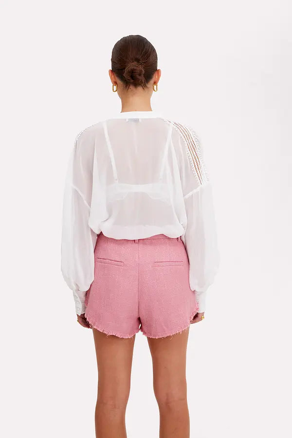 Pantalón corto mujer rosa xs sml xl