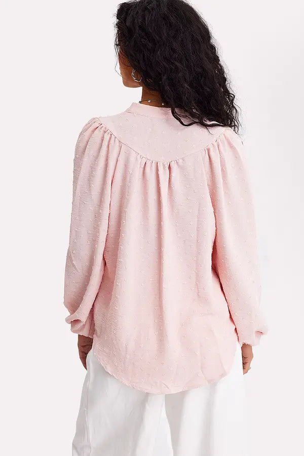 Blusa mujer blanco rosa verde xs sml