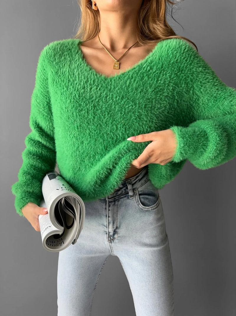 https://kleidermafia.com/products/crop-textured-knit-sweater-green