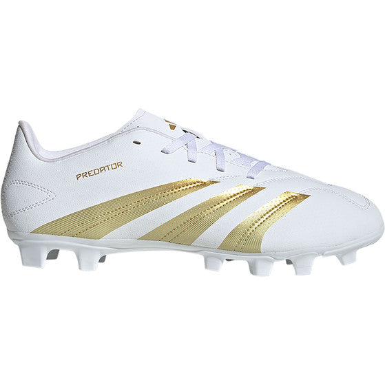 Dames adidas Predator Club FxG zwart blaauw geel wit goud