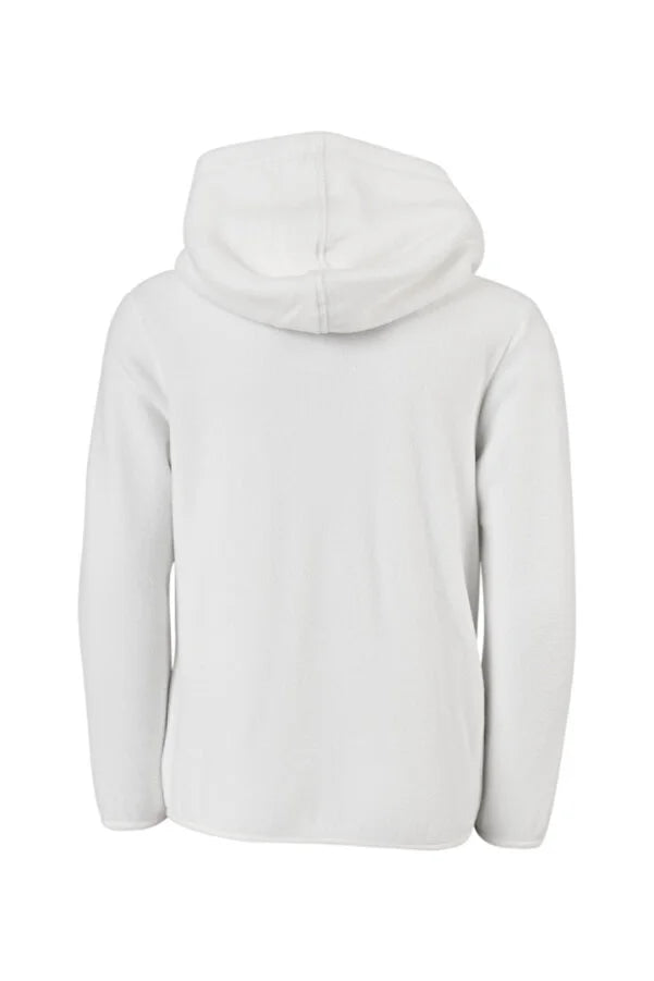 Sudadera con capucha hombre blanca sml xl 