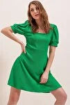 Vestido mujer rosa beige verde sml xl