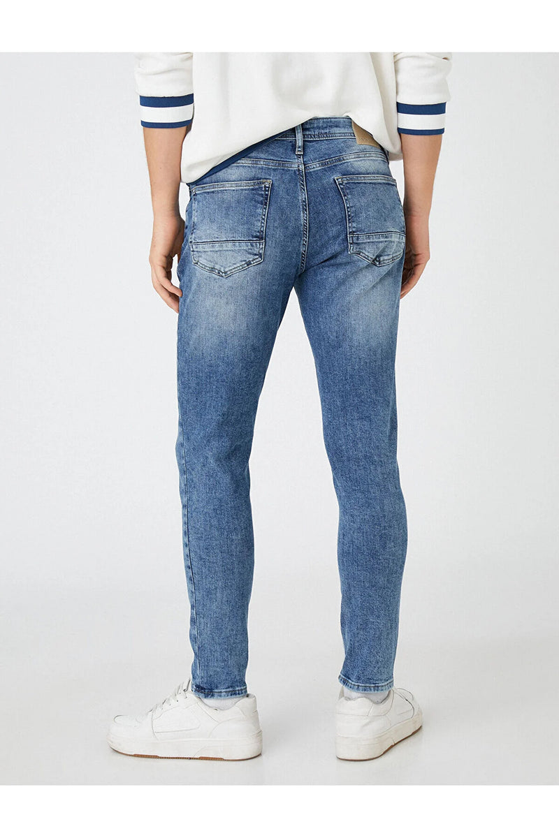 Heren spijkerbroek jeans blauw xs s m l xl xxl