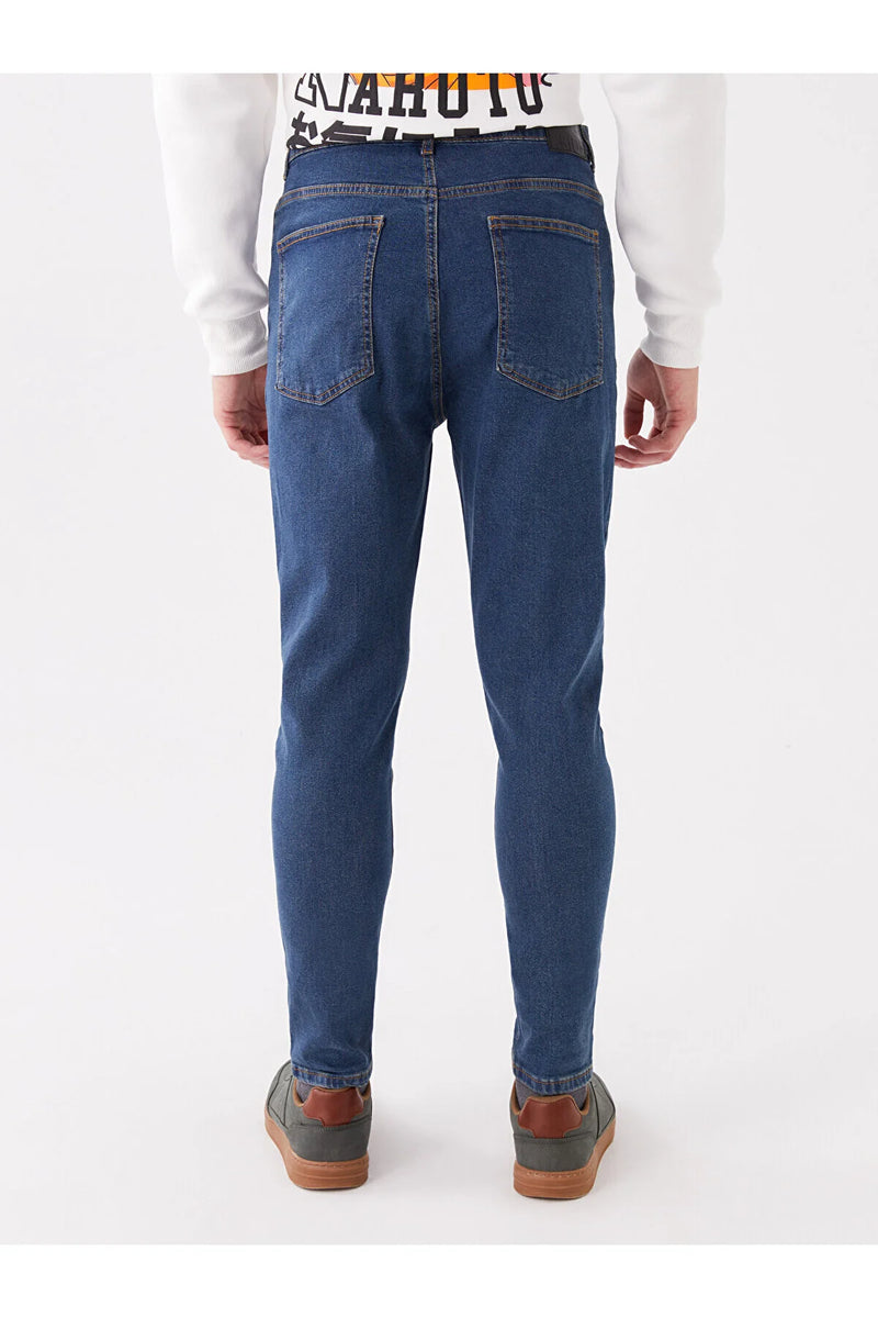 Heren spijkerbroek jeans blauw s m l