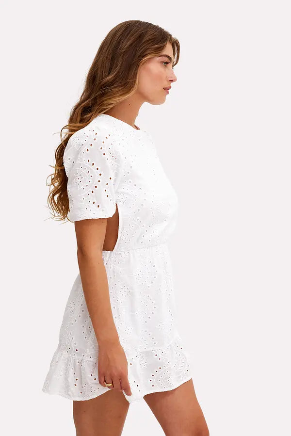 Vestido mujer blanco xs sml xl