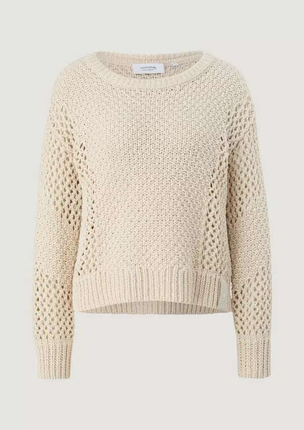 Dames trui geel beige s m l