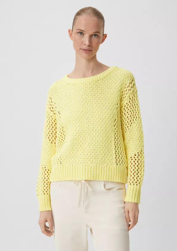 Jersey de mujer amarillo beige sml