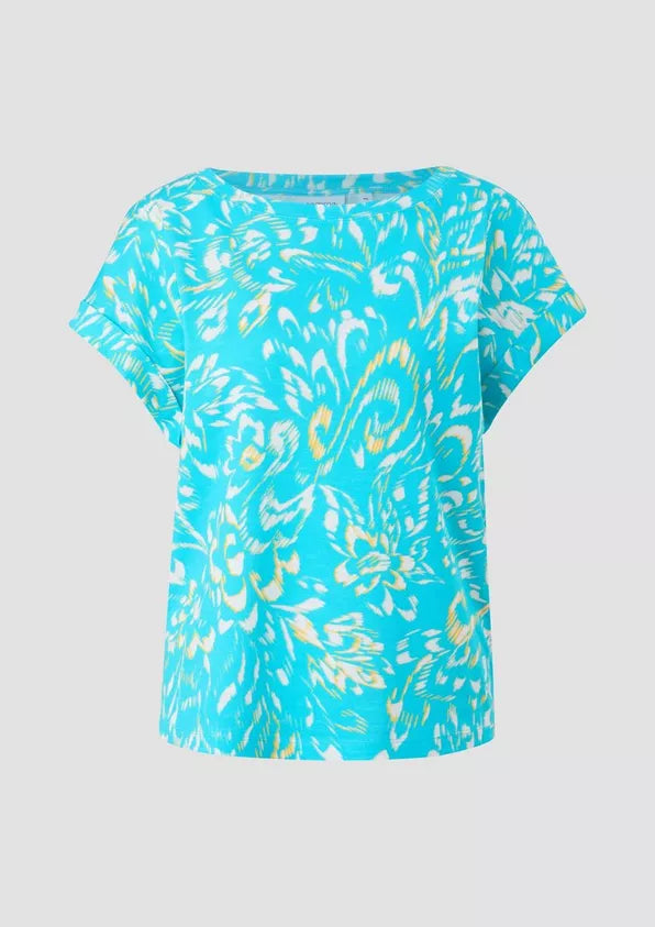 Dames shirt geel blauw xs s m l xl xxl xxxl