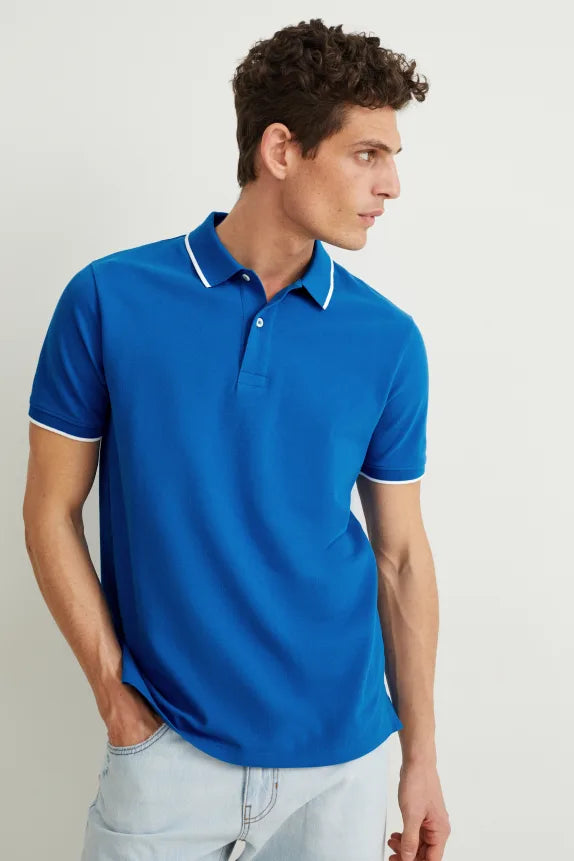 Polo de hombre blanco beige negro rojo azul azul oscuro sml xl xxl