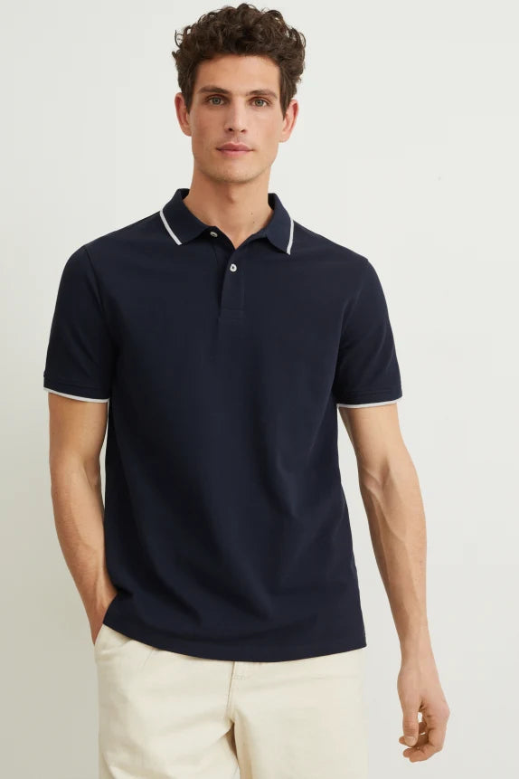 Polo de hombre blanco beige negro rojo azul azul oscuro sml xl xxl