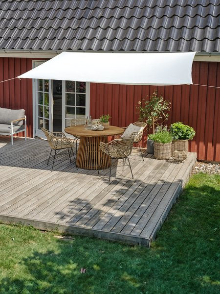 https://jysk.nl/tuin/parasols-etc/parasols/schaduwdoek-hold-b250xl300-white